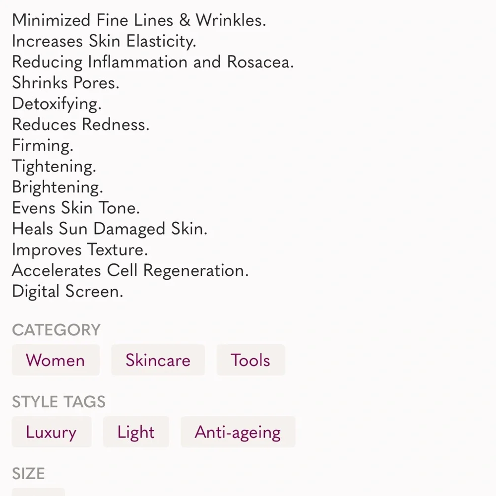 Gold LED Skincare Mask - Picture 11 of 14